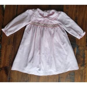 Kissy Kissy Premier 9-12 Months Light Pink Dress Baby Infant Toddler Girls